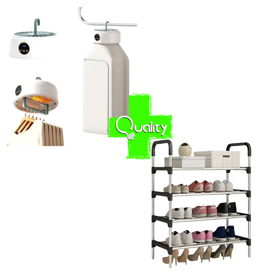 Secador de Ropa + Zapatero 4 niveles